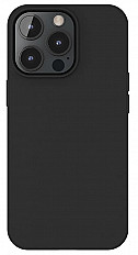 Чехол-накладка Borasco iPhone 13/13 Pro силиконовый, черный