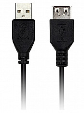 Кабель удлинитель Smartbuy USB 2.0 - 5 метров, черный