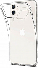 Чехол-накладка Borasco iPhone 12 mini силиконовый, прозрачный