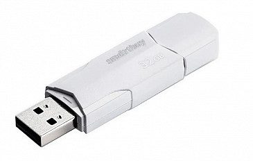 USB 3.0 Флеш-накопитель Smartbuy CLUE 32 Гб белый