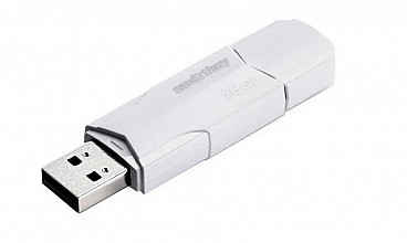 USB 3.0 Флеш-накопитель Smartbuy CLUE 16 Гб белый