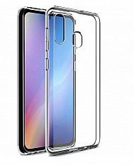 Чехол-накладка BoraSCO Samsung Galaxy A20/A30 силиконовая, прозрачный