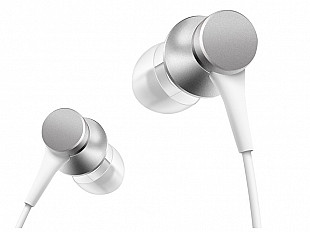 Наушники Xiaomi Mi In-Ear Headphones Basic серебристый