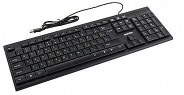 Клавиатура проводная Smartbuy ONE SBK-114U-K черный