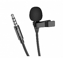 Микрофон для мобильного устройства HOCO L14 разъем 3.5 mm, черный
