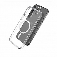 Чехол-накладка HOCO Magnetic Case iPhone 14 Pro Max прозрачный