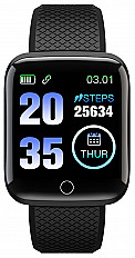Смарт-часы Digma Smartline H2 1.3" TFT (H2B) черный