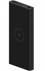 Внешний аккумулятор беспроводной Xiaomi 10W Wireless Power Bank 10000mAh (BHR5460GL) черный
