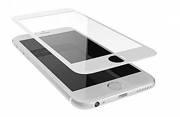 Защитное стекло 2.5D ISA iPhone 6 белый