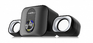 Портативная акустическая система 2.1 Smartbuy SBA-4400, ORION, 12Вт, LED-подсветка, черный