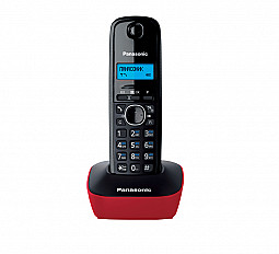 Радиотелефон Panasonic KX-TG1611RUR красный