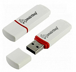 USB Флеш-накопитель Smartbuy Crown 64 Гб белый