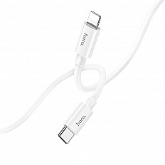Кабель HOCO X87 USB-C to Lightning 8pin, 20W, 1 метр, белый