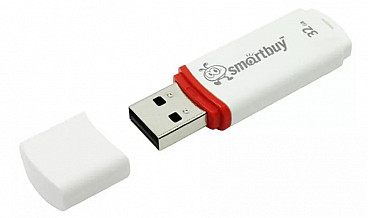 USB Флеш-накопитель Smartbuy Crown 32 Гб белый
