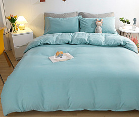 Комплект постельного белья Pure полиэстер, 2-х спальный, серая орхидея