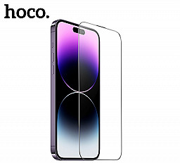 Защитное стекло 3D HOCO A34, iPhone 14 Pro Max черный