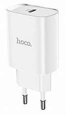 Сетевое зарядное устройство HOCO N14 3A/20W "быстрая зарядка" выход под Type-C, белый