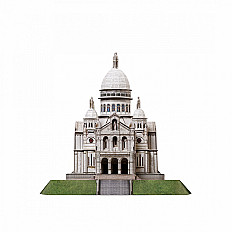 Сборная модель из картона "Франция в миниатюре" Базилика Сен-Дени №613