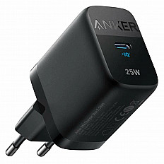 Сетевое зарядное устройство Anker 312 Charger Ace 2, 25W, USB-C (A2642) "быстрая зарядка" черный