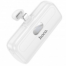 Повербанк (POWERBANK) HOCO J116 Mini Pocket 5000 mAh, Lightning 8pin, белый