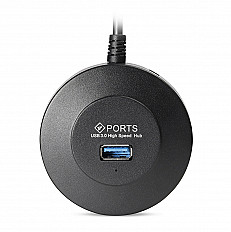 USB HUB, хаб 3.0 Smartbuy на 4 порта (SBHA-7314-B) черный