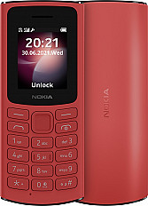 Мобильный телефон Nokia 105 DS красный
