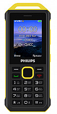 Мобильный телефон Philips Xenium E2317 желтый-черный