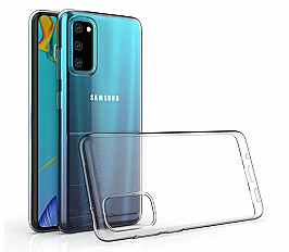 Чехол-накладка BoraSCO Samsung Galaxy S20 силиконовая, прозрачный