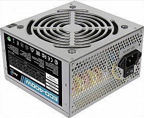 Блок питания компьютера AeroCool ECO-400W, 400Вт (ATX 2.3, 400W, 120mm fan)