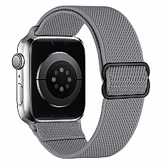 Ремешок текстильный HOCO iWatch WA04 для часов Apple Watch 38/40/41мм, серый