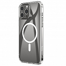 Чехол-накладка HOCO Magnetic Case iPhone 15 Pro Max прозрачный