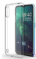 Чехол-накладка BoraSCO Samsung Galaxy A01/M01 силиконовая, прозрачный