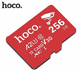 Карта памяти для видеонаблюдения HOCO MicroSDXC 256 ГБ, A2 TF CARD V30 class 10
