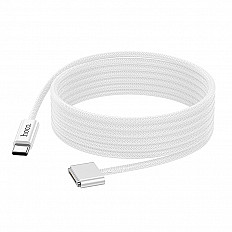 Кабель для MacBook HOCO X103 USB-C to Mag3, Magnetic, 140W, 2 метра, белый