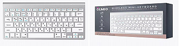 Клавиатура беспроводная Bluetooth OLMIO WK-15 белый