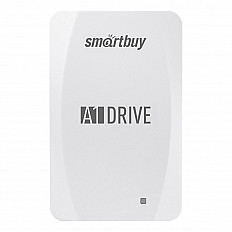 Внешний SSD накопитель Smartbuy A1 (AQOUS) Drive 1 Тб, скорость 500 мб/с, белый