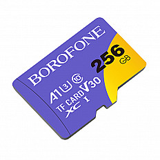 Карта памяти Borofone MicroSDXC 256 ГБ, class 10 A1/V30