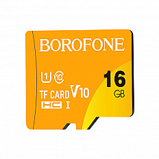 Карта памяти Borofone MicroSDXC 16 ГБ, class 10 A1/V30