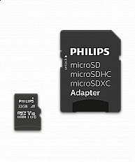 Карта памяти PHILIPS MicroSDXC 128 Гб, Ultra Speed (FM12MA45B)