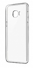 Чехол-накладка BoraSCO Samsung Galaxy J4 Plus силиконовая, прозрачный