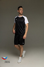 Спортивная форма (футбольная) PAGLAB LUNO (FB-001-M) 2XL (60-62) черный