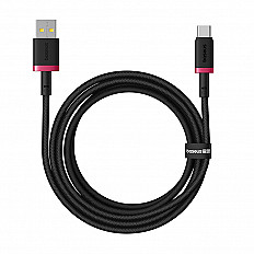 Кабель Baseus USB-A to TYPE-C 60W (P10377802U01-03) 2 метра, черный-красный