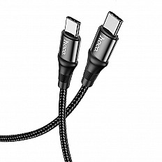Кабель HOCO X50 TYPE-C to TYPE-C 100W, 2 метра, черный