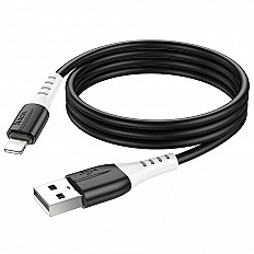 Кабель HOCO X82 Lightning 8pin, 2.4A, 1 метр, черный