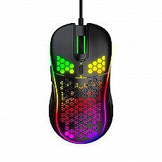 Игровая проводная мышь TFN SAIBOT MX-3H RGB подстветка, черный