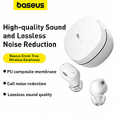 Наушники беспроводные Baseus Bowie WM01 (NGTW370002) белый