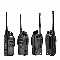 Рации BAOFENG BF-888S, UHF 400-470, комплект из 2 шт., черный