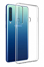 Чехол-накладка BoraSCO Samsung Galaxy A21 силиконовая, прозрачный