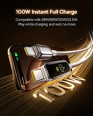 Кабель Baseus Vipow 100W Type-C to Type-C, "быстрая зарядка" (P10381802851-01) 2 метра