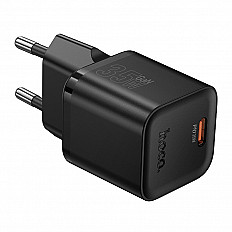 Сетевое зарядное устройство HOCO N66 PD35W, USB-C, быстрая зарядка, черный